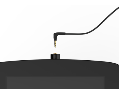 Bouncepad Audio-Anschluss