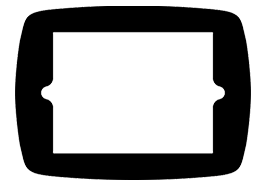 Ersatz-Frontplatte für Bouncepad Halterungen
