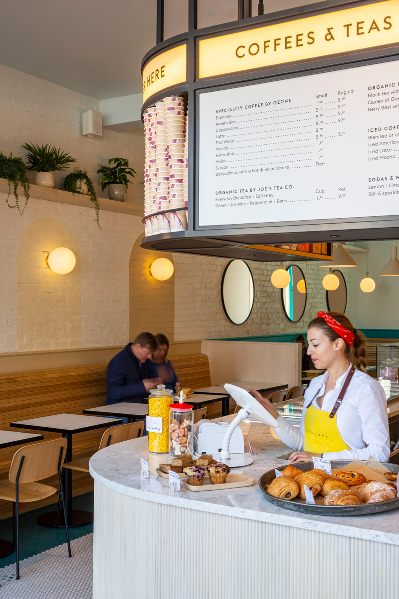 Bouncepad Counter Flex - Gastronomie