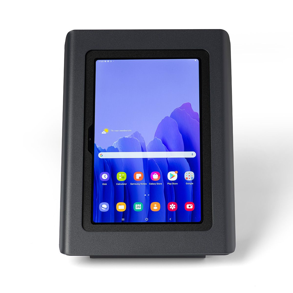 K-S-Trade für Samsung Galaxy Tab A 8.0 (2019) LTE Tablet-Halterung,  (Scheiben-Halterung Tablets KFZ Tablet Saugnapf Auto Halterung)