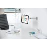 Tablet houder muur knik arm