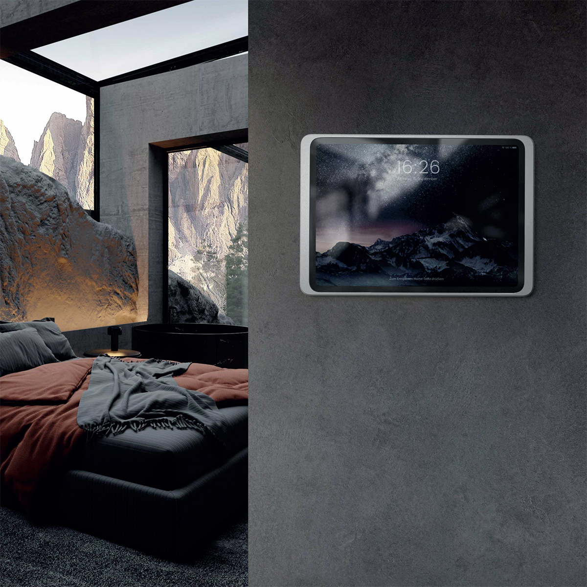 Wandhalterung für iPad Air 13 Zoll (2024) | Displine Dame Wall 2.0