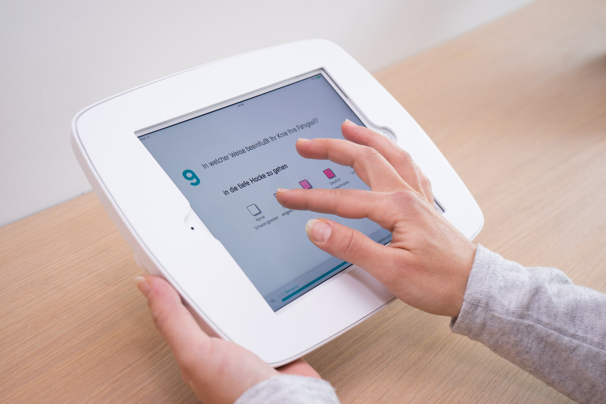 Bouncepad Desk iPad Halterung - Praxis