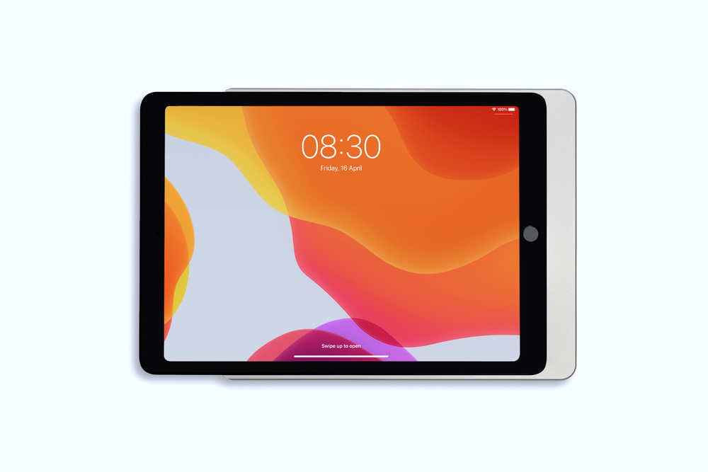 Displine Dame Wall Home für iPad Air 4 10.9/ iPad Pro 11 und iPad 10.2 Zoll silber