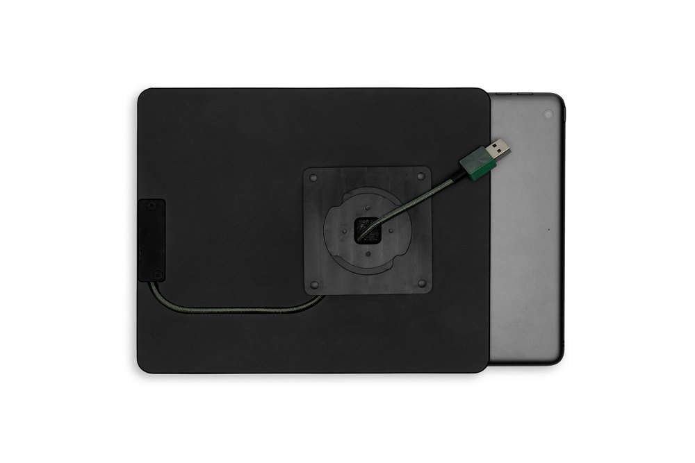 Displine Dame Wall Home for iPad 10.2" Black Anode