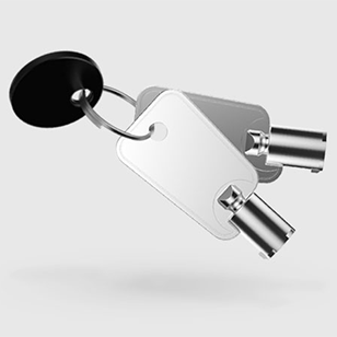 Ersatzschlüssel für Bouncepad Halterungen