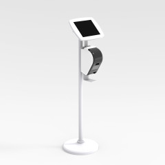 Bouncepad Bodenständer mit Brother Drucker Halterung, weiß