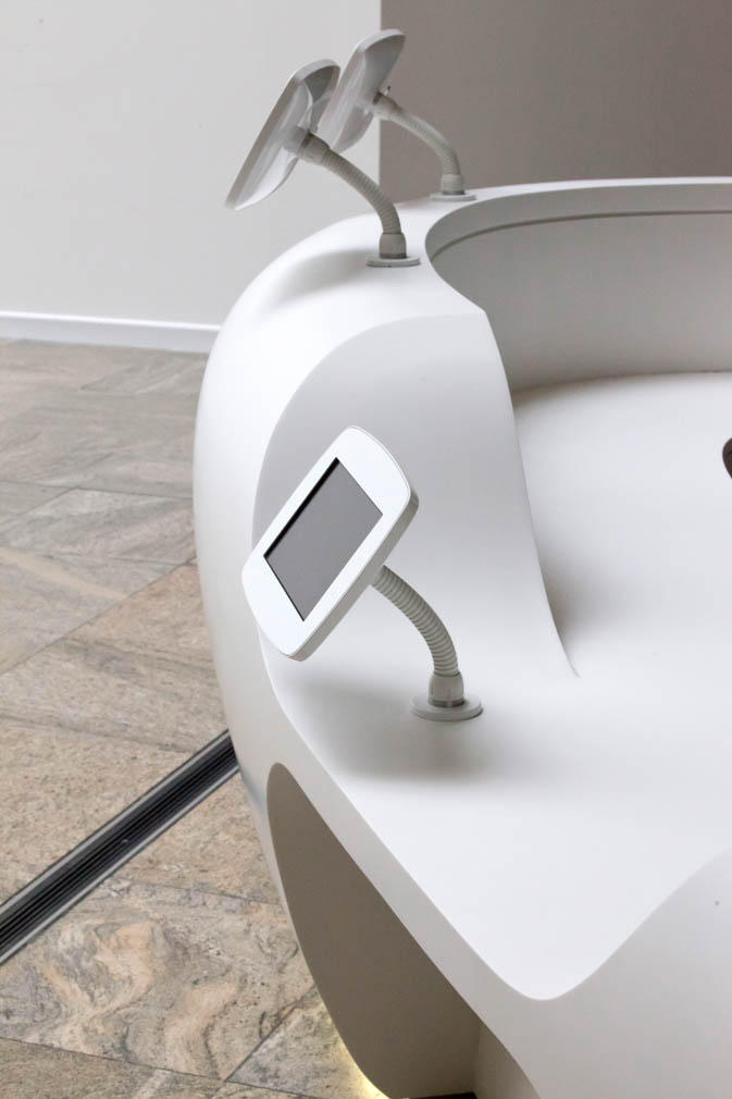 Bouncepad Flex - iPad Halterung mit flexiblem Schwanenhals, Ausstellung