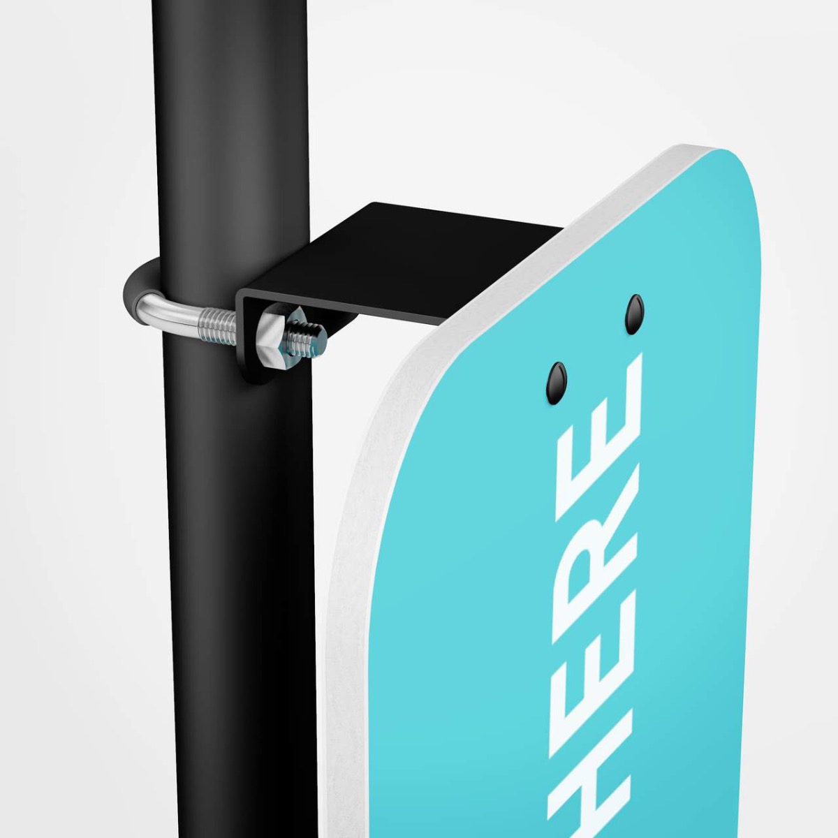 Front Branding Board für Bouncepad Floorstanding Bodenständer