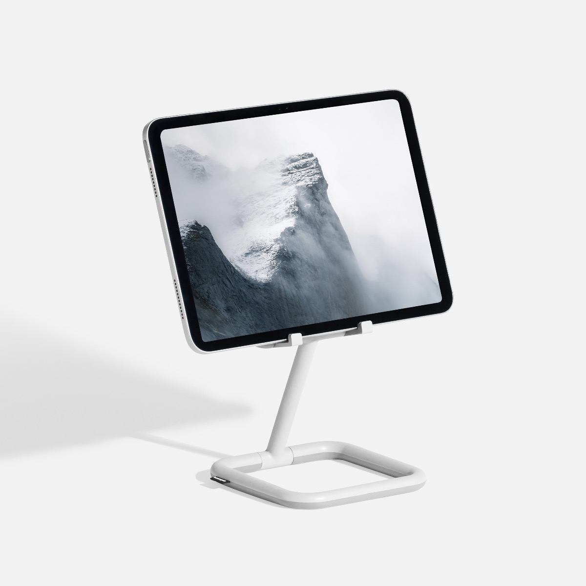 Bouncepad Go universelle und einklappbare Tablet Halterung - weiß