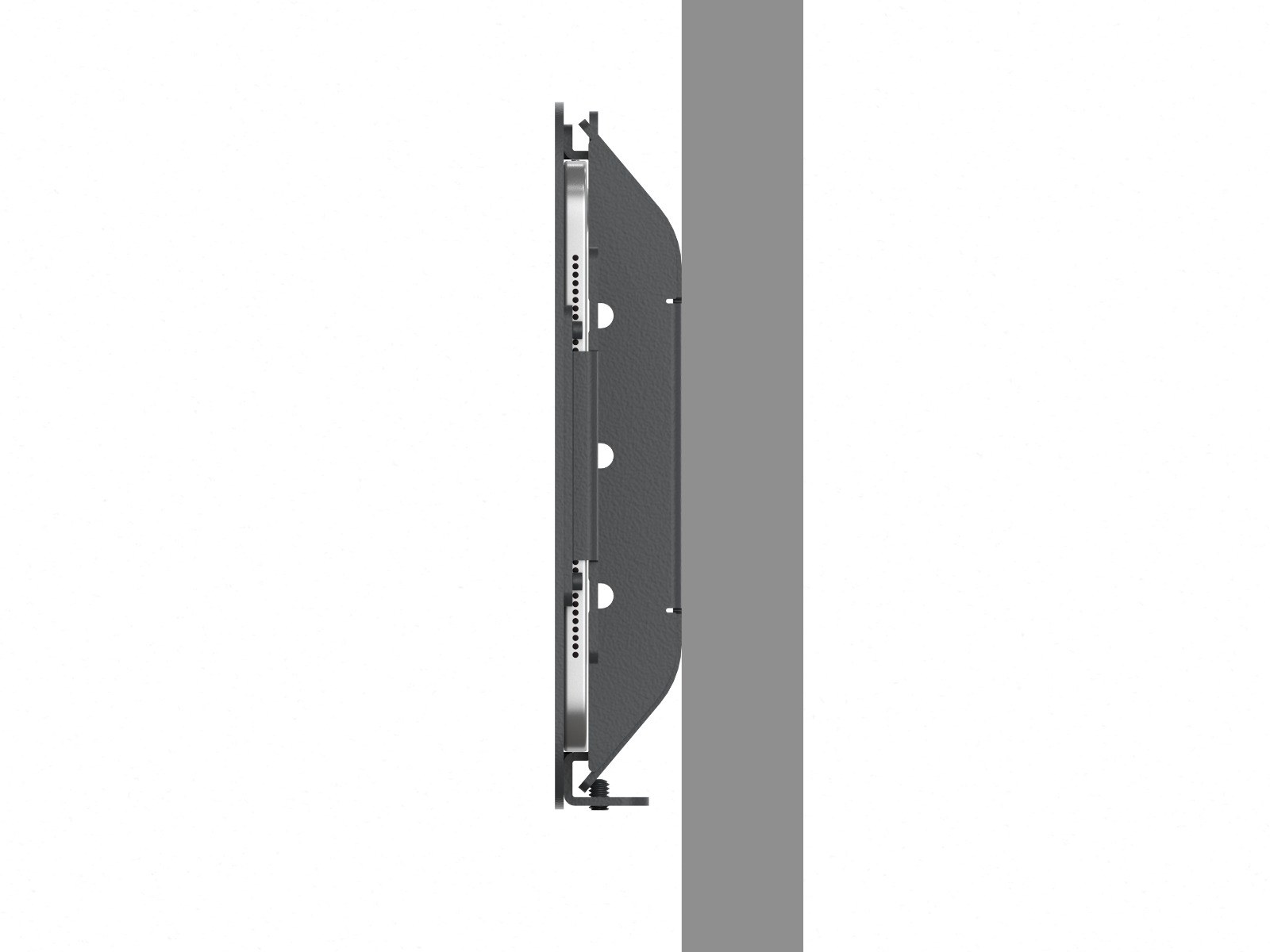 H756 BG black zwart OnWall iPad 10 wall mount muurhouder Heckler Design