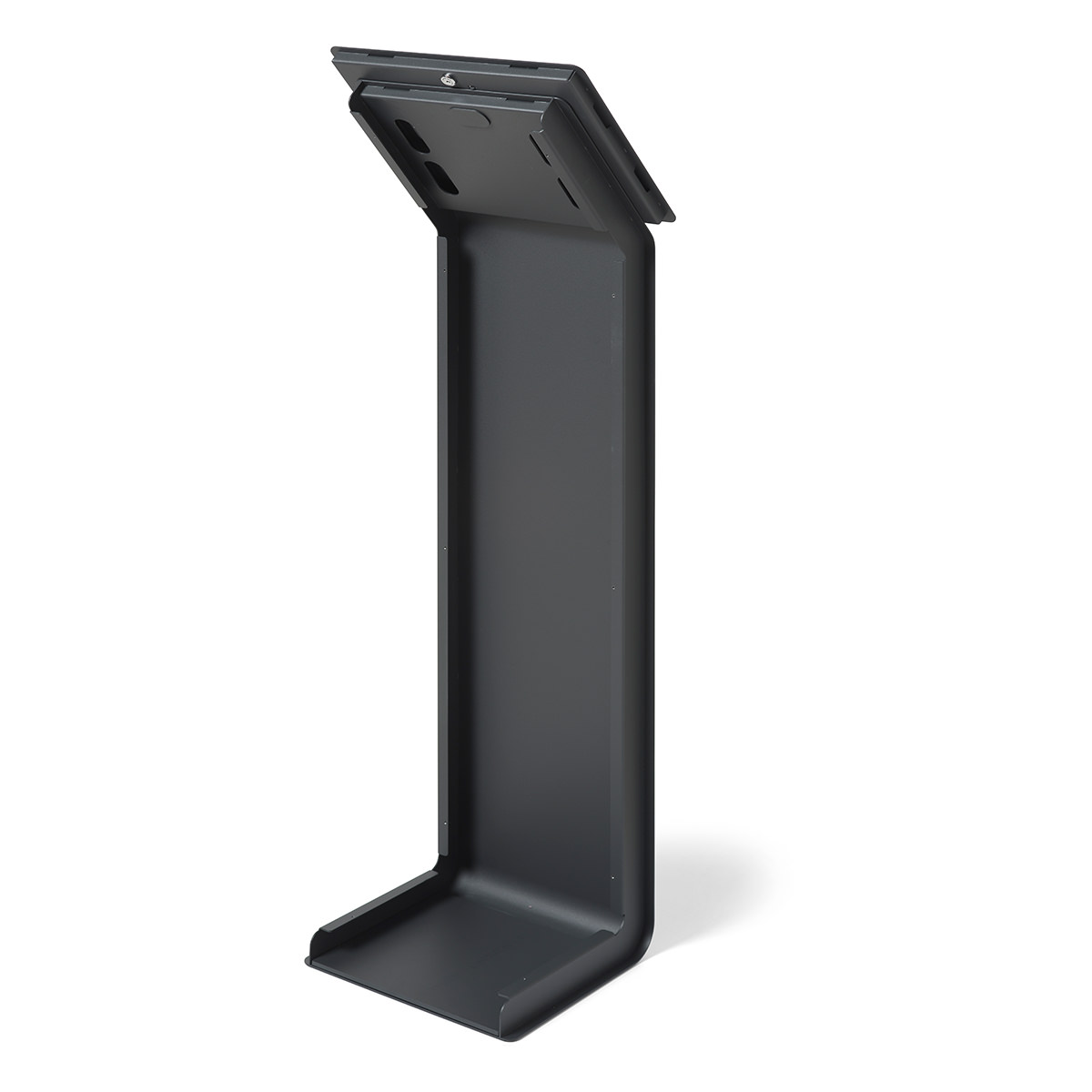 Bodenständer für iPad Pro 12,9 Zoll - Querformat - Rückseite - weiß