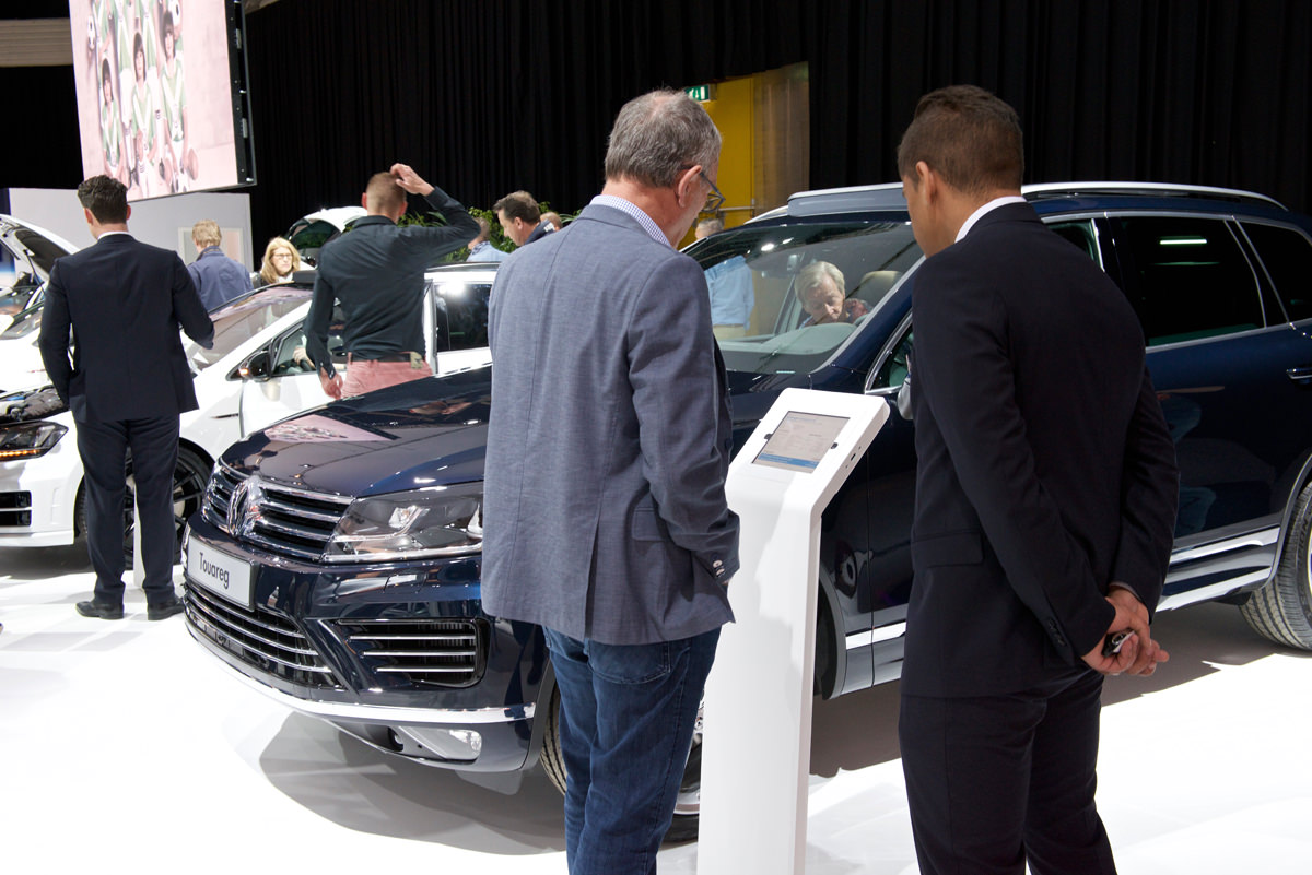 Tabdoq iPad Bodenständer Messe