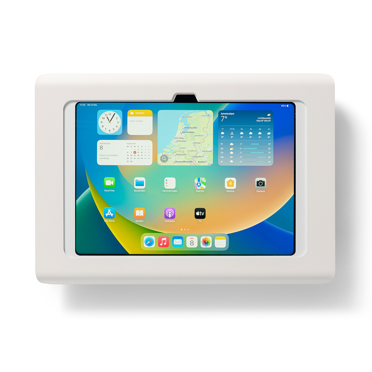 iPad Wandhalterung weiß