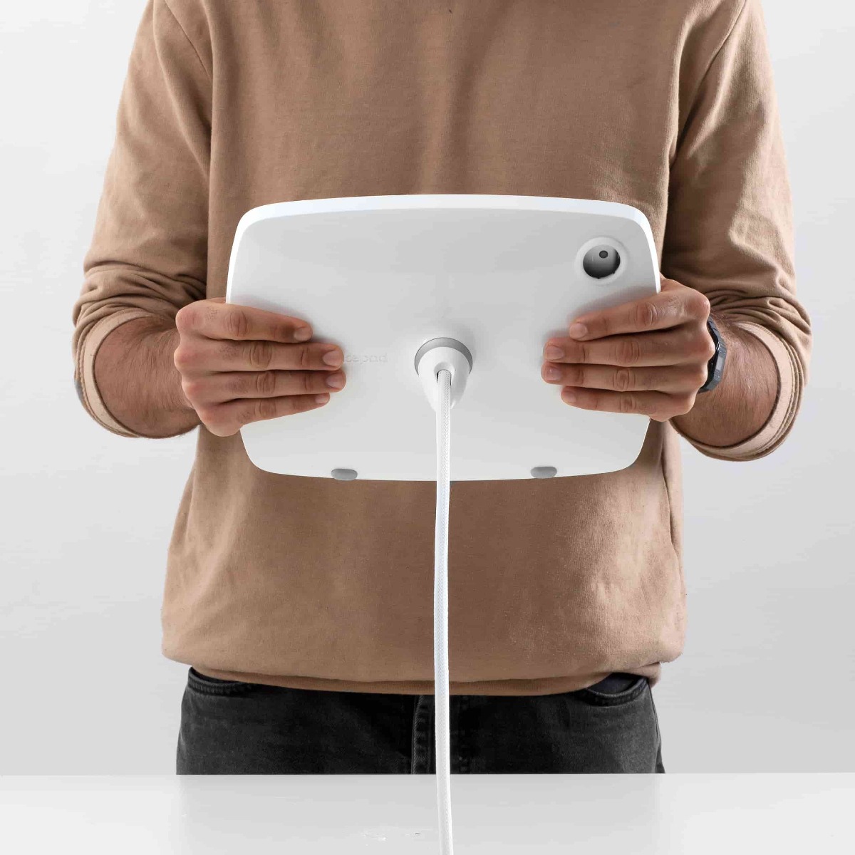 Bouncepad Lounge sichere Tablet/iPad Halterung mit Sicherheitskabel