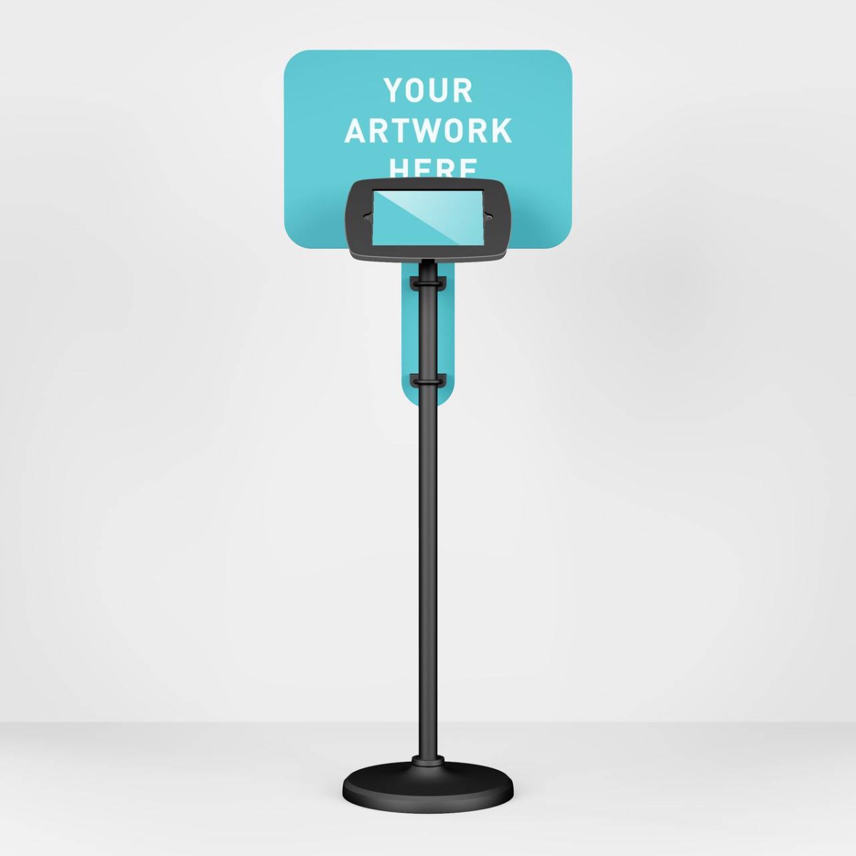 Bouncepad Bodenständer mit Druck 