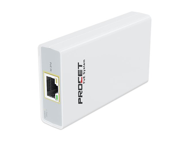 22W PoE-Adapter mit USB-C
