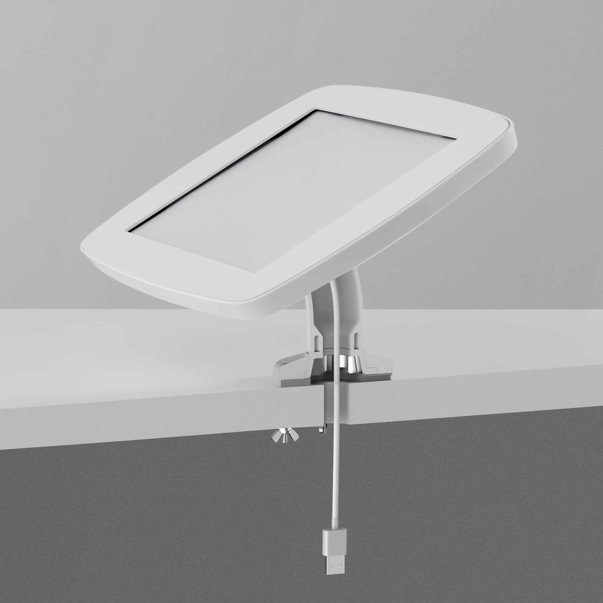 Bouncepad Swivel, verstecktes Kabel, weiß