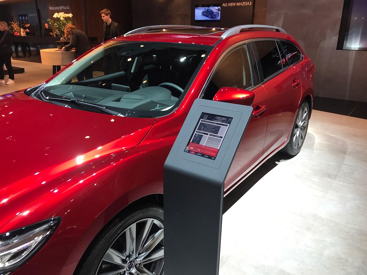 iPad Bodenständer Messe