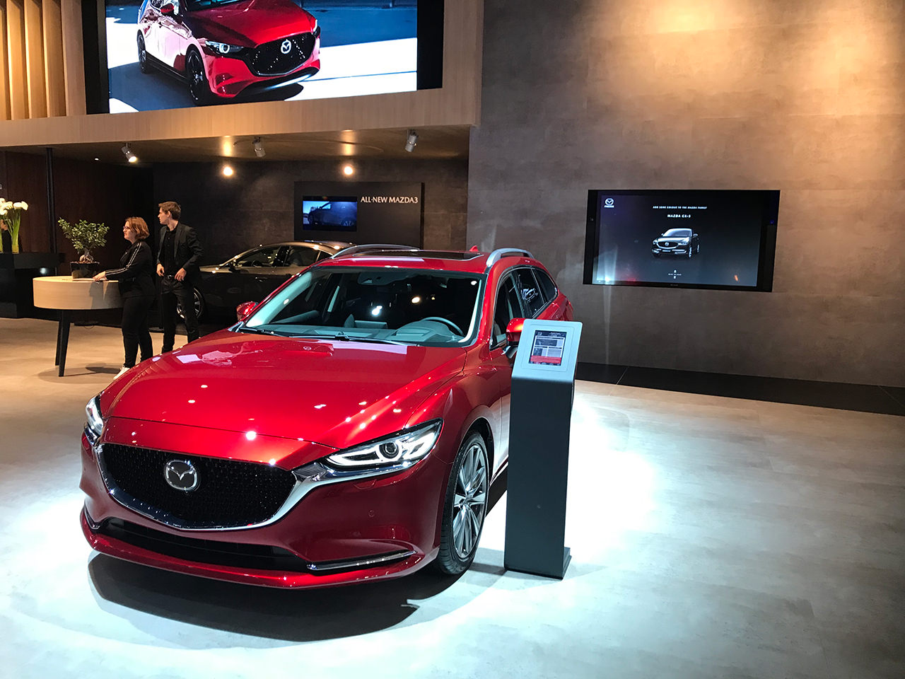 iPad Bodenständer Hochformat schwarz