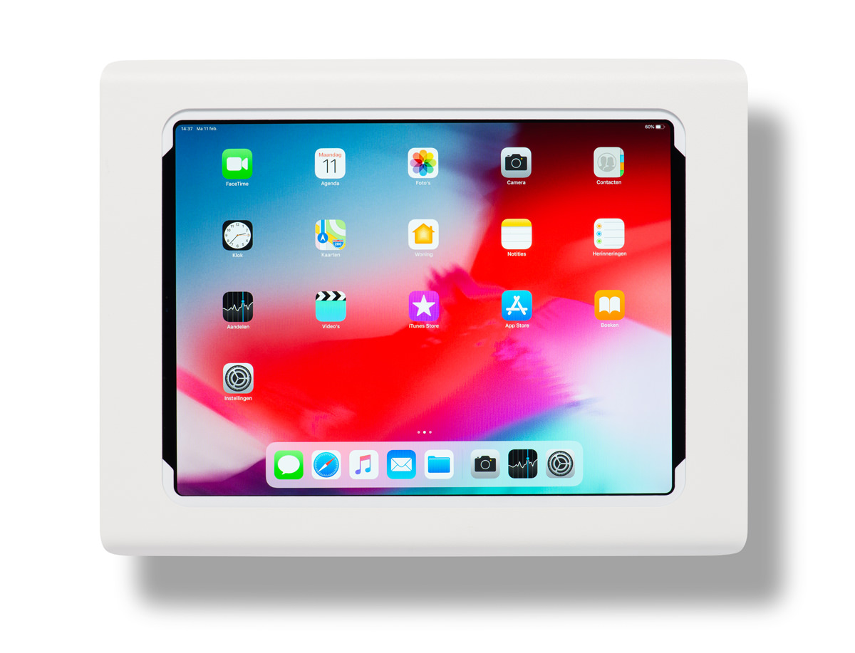 iPad Pro Wandhalterung weiß
