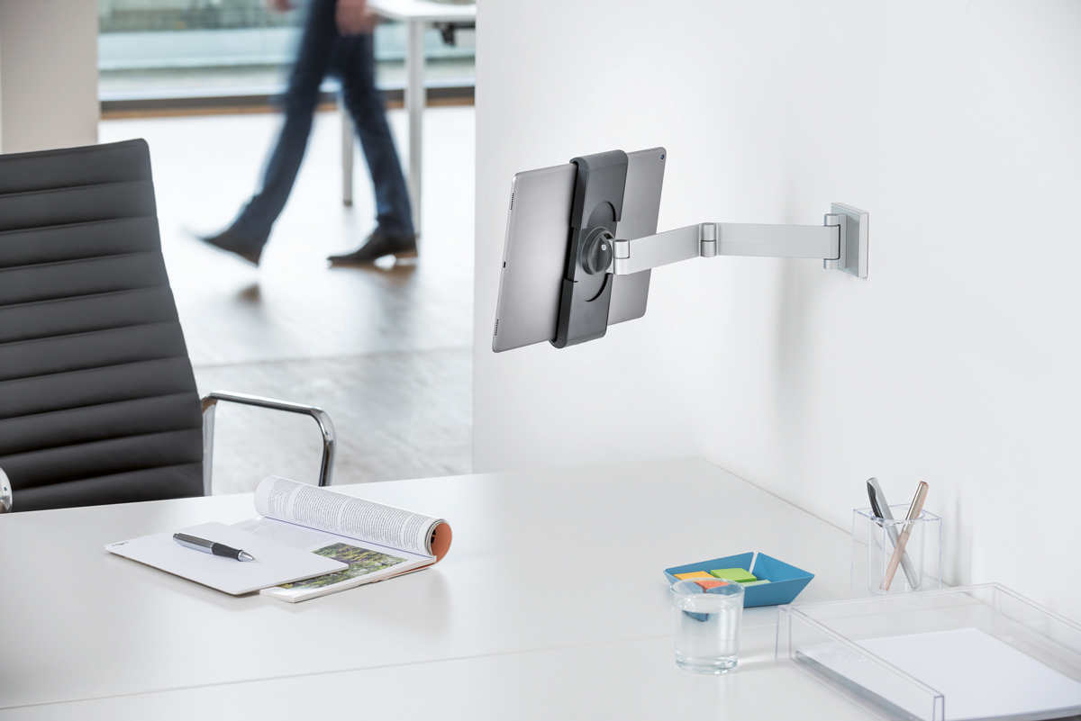 Tablet-Wandhalter mit Schwenkarm universell - Durabel 