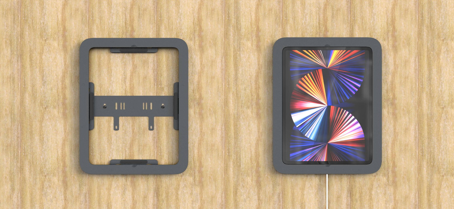 Heckler Wall Mount MX wandhouder iPad Pro 12.9 inch 3rd 4th 5th gen 2018-2021 H649