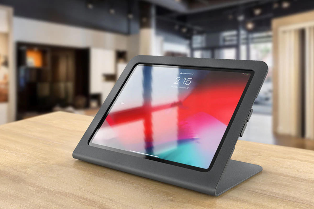WindFall stand voor iPad Pro 12.9-inch 3e generatie (2018) zwart-grijs (OPRUIMING)